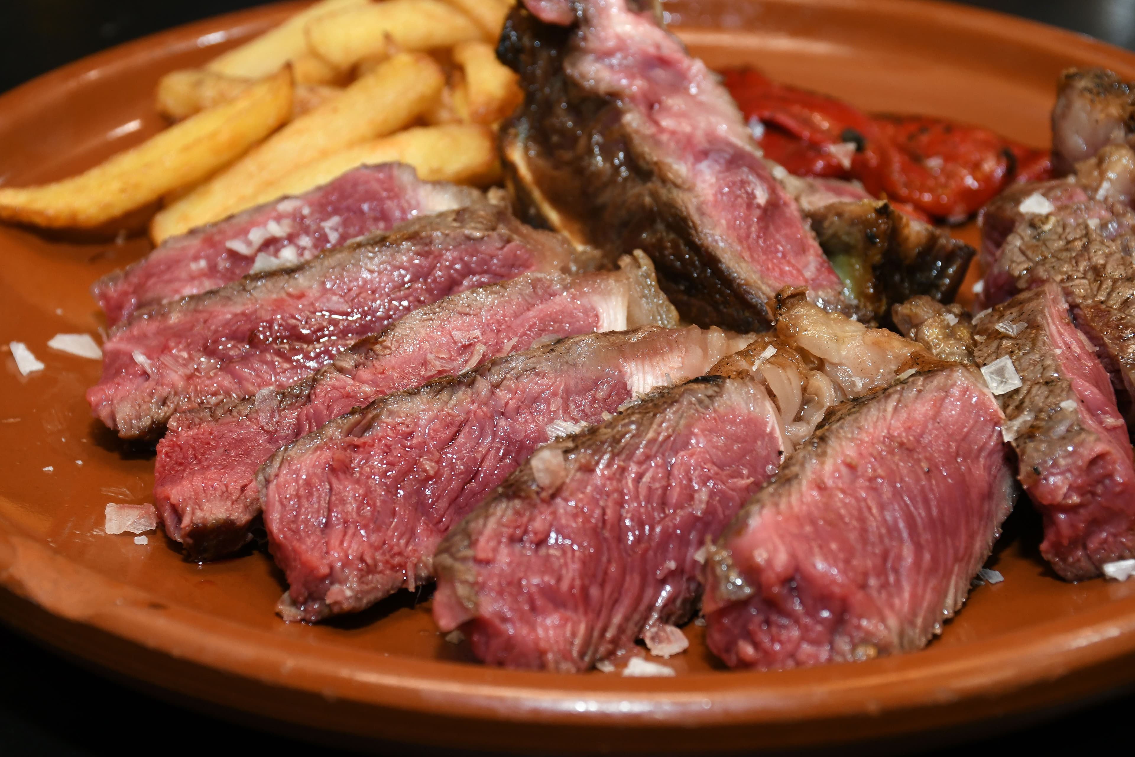 Chuletón de vaca autóctona a la brasa